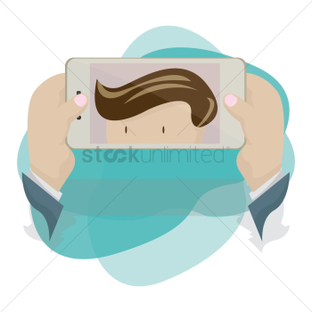 Boy taking a selfie Boy taking a selfie