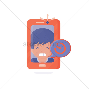 Boy taking a selfie with a smartphone Boy taking a selfie with a smartphone