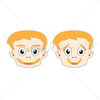 Boy with different expressions Boy with different expressions