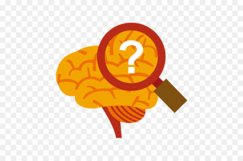 Brain Magnifying glass Euclidean vector Clip art - Looking brain vector 