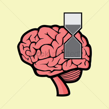 Brain with hourglass Brain with hourglass