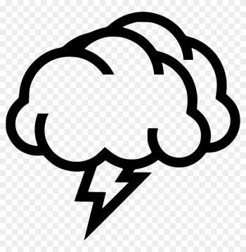 Brainstorm Comments - Storm Cloud Icon Png