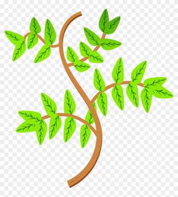 Branch Clipart Leaf Branch - Branch Leaves Clip Art