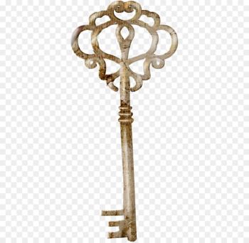 Brass - Retro key Brass - Retro key