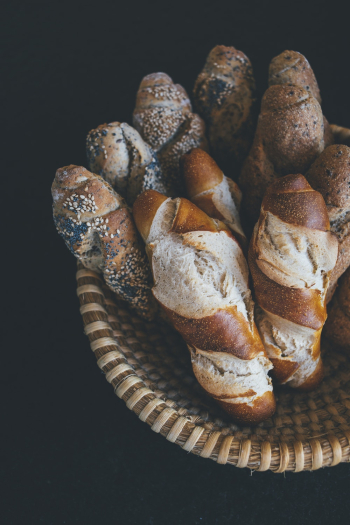 Bread On Basket Bread On Basket