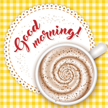 Breakfast background design Breakfast background design