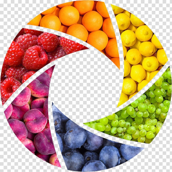 Breakfast cereal Fruit Vegetable Juicer Color wheel, Fruits ring transparent background PNG clipart