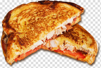 Breakfast sandwich Ham and cheese sandwich Melt sandwich Fast food, GRILLED HAM AND CHEESE transparent background PNG clipart
