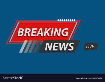 breaking news stylized geometric banner breaking news stylized geometric banner