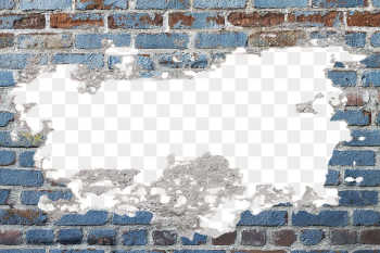 Brick wall hole png mockup, | Free PNG Mockup - rawpixel