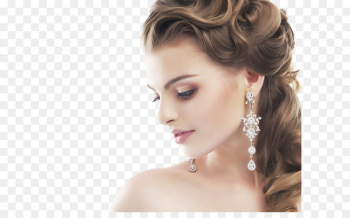 Bride Hairstyle Wedding Comb Beauty Parlour - Bride PNG 