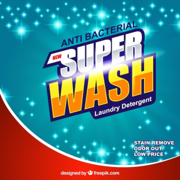 Bright abstract background of detergent Bright abstract background of detergent