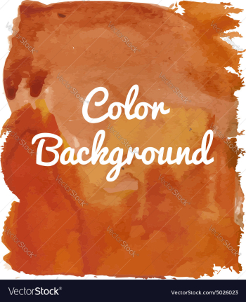 Bright abstract template with watercolor spot and vector image Bright abstract template with watercolor spot and vector image