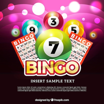 Bright bingo background Bright bingo background