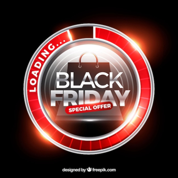 Bright black friday badge background Bright black friday badge background