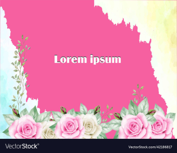 bright flowers watercolor painting background bright flowers watercolor painting background