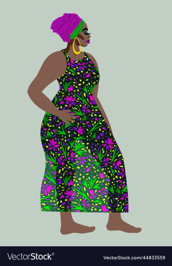 bright profile look of young african woman bright profile look of young african woman