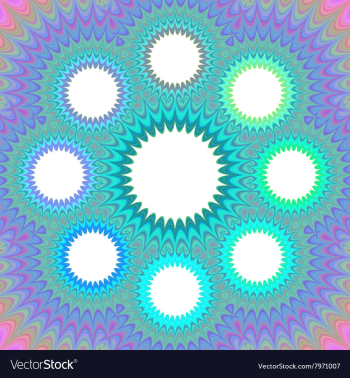 Bright Psychedelic Backdrop vector image Bright Psychedelic Backdrop vector image
