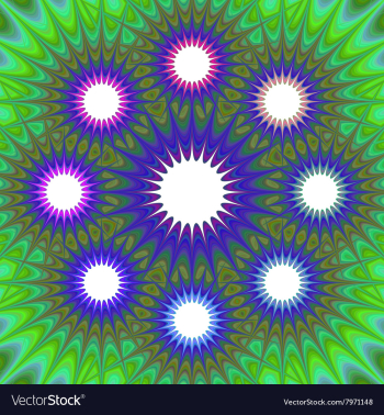 Bright Psychedelic Backdrop vector image Bright Psychedelic Backdrop vector image