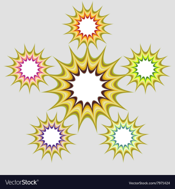 Bright Psychedelic Backdrop vector image Bright Psychedelic Backdrop vector image