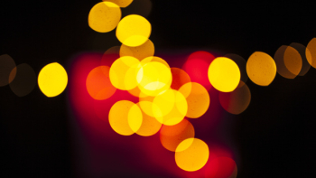 Bright spots of light Bright spots of light