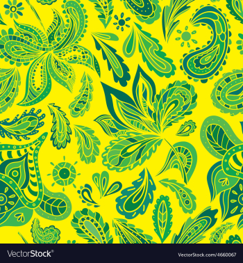 Bright Summer Textile Pattern vector image Bright Summer Textile Pattern vector image