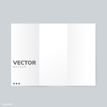 Brochure design template mockup vector | Free stock vector - 496463