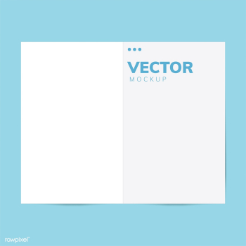 Brochure design template mockup vector | Free stock vector - 496471