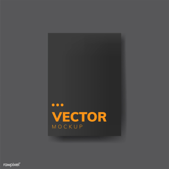 Brochure design template mockup vector | Free stock vector - 496580