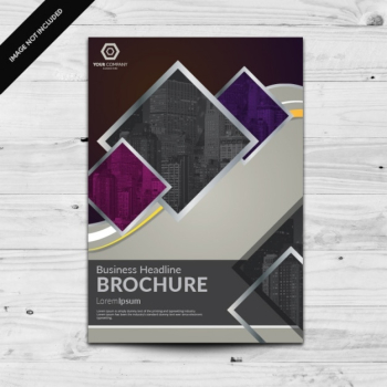 Brochure template design