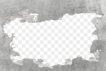 Broken concrete wall png mockup | Free PNG Mockup - rawpixel