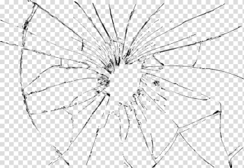 Broken glass , Glass Mirror , Black line glass transparent background PNG clipart