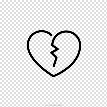 Broken heart Drawing , heart transparent background PNG clipart Broken heart Drawing , heart transparent background PNG clipart