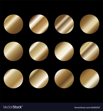bronze gradients circular metals set bronze gradients circular metals set