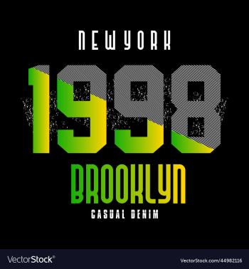 brooklyn typography design t - shirt print brooklyn typography design t - shirt print