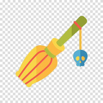 Broom Magic , Cartoon magic broom and skull transparent background PNG clipart Broom Magic , Cartoon magic broom and skull transparent background PNG clipart