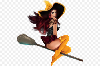 Broom witch Halloween - witch png Broom witch Halloween - witch png