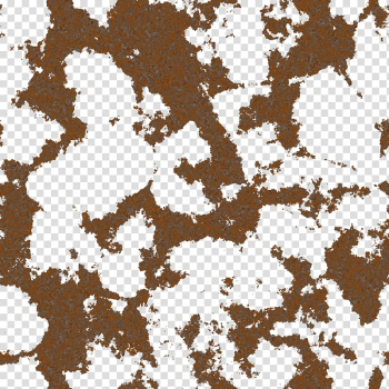 Brown abstract painting, Light Texture mapping Rust Transparency and translucency Alpha mapping, scratches transparent background PNG clipart