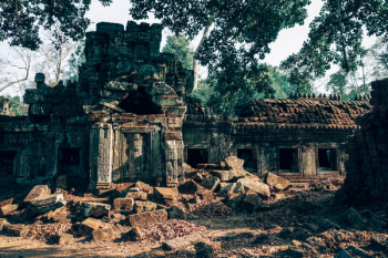Brown Ancient Ruins Brown Ancient Ruins
