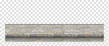 Brown and gray brick pavement, Brick Floor Grey Texture mapping, Gray Chinese wind brick floor frame texture transparent background PNG clipart