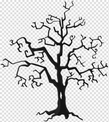 Brown bare tree illustration, The Halloween Tree , Halloween Tree transparent background PNG clipart