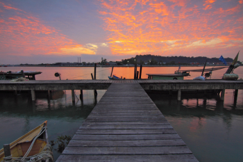 Brown Boat Dock Brown Boat Dock