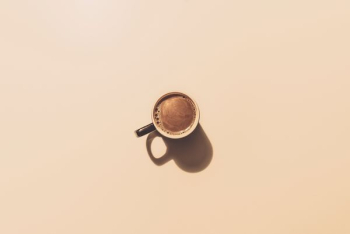 brown ceramic teacup brown ceramic teacup