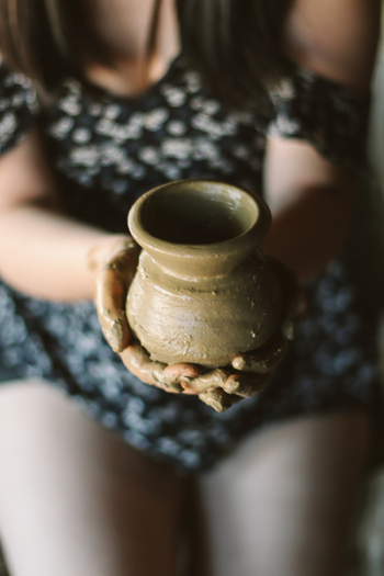 Brown Clay Pot Brown Clay Pot