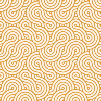 Brown Colored Geometric seamless pattern vector