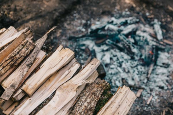 brown fire wood lot brown fire wood lot