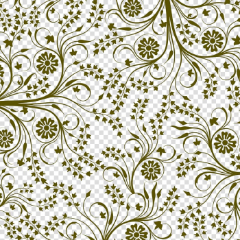 Brown flowers illustration, Pattern, Shading pattern design material transparent background PNG clipart