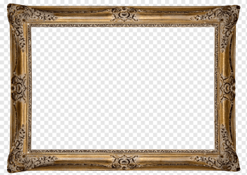 brown frame, frame graphy .xchng Antique Gold, Fairy tale vintage frames, frame, golden Frame, rectangle png