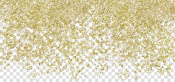 Brown glitter , Gold Chemical element Birthday Gift Paper, Powder,Gold particles transparent background PNG clipart