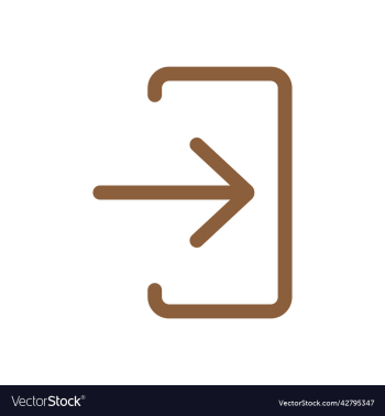 brown login icon brown login icon